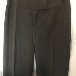 Biaggini pinstripe gray pants European made, has style and class